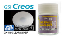 Gunze - GX110 Mr Clear Color GX Clear Silver