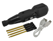 RC Turn Professional Electric Power Screw Driver with 4 tips