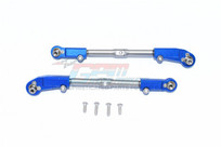 ALUMINUM+STAINLESS STEEL ADJUSTABLE FRONT STEERING TIE ROD -6PC SET