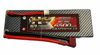 Giant Power 2S 7.4V 6500mAh 80C Hardcase Li-Po Battery w/ T-Plug