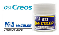 Gunze - C182 Mr Color Flat Clear
