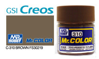 Gunze - C310 Mr Color Semi Gloss Brown FS30219