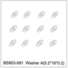 BSD BS903-091 Washer A (5.2*10*0.2) for BSD Rampage