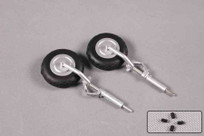 FMS 1400mm P-51D SU118 Main landing gear with wheel ( V7 ) (Pairs)