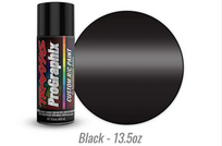 Traxxas 5055X - Body paint, ProGraphix™, black (13.5oz)