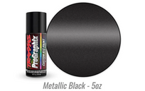 Traxxas 5075 Body Paint Metallic Black 5OZ