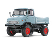 Tamiya 47465- 1/10 R/C Mercedes-Benz Unimog 406 Series U900 (Blue-Gray Painted Body) (CC-02) [ESC included]