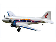 Dynam DC-3 Skybus White RC SKYBUS 1500mm Wingspan PNP
