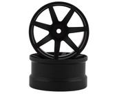 REVED JD7 OFFSET 6 RIM 2 PCS MATTE BLACK FOR 1/10 RC DRIFT [RW-JD7MK6]
