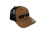 Hot Race - Curved Peak Cap (Caramel/Black)