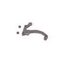 SCHUMACHER - C/F 1 NOTCH REAR LINK MOUNT (RH) - MI9