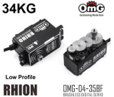 OMG RHINO Brushless High speed & High Torque 34 Kg Low Profile racing Servo