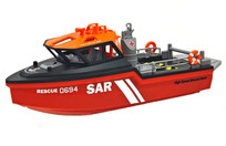 TX694 1/34 2.4G Brushless RC rescue Jet boat - Black