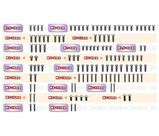 T-Works - 64 Titanium Screw set (UFO Head) 119pcs (For Team Associated RC10 B7/B7D)