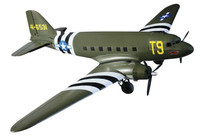 Dynam P-51 Mustang V2 Silver RC Warbird Plane 1200mm 47 Wingspan