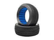 HOT RACE - Havana 1/8 Buggy Tires w/Inserts (2) (Orange / Rain)