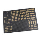 Madworks Cutting Mat for Modelers - A3 - Gunpla Panel Line MH-04
