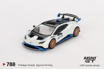 Mini GT Lamborghini Huracán STO Bianco Asopo