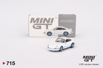 Mini GT Porsche 911 Carrera RS 2.7 Grand Prix White with Blue Livery