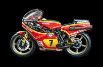 Italeri 4644 - 1/9 Scale Suzuki RG 500 XR27 Team Heron 1978