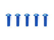 Tamiya 3 x 10mm SOCKET SCREW (5)BLUE 53767