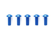 Tamiya 3 x 8mm SOCKET SCREW (5)BLUE 53766