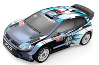 MJX HYPER GO  1/7 2.4G 4WD POLO R WRC Drift RC Car Brushless  With Battery And Charger [7304DC]