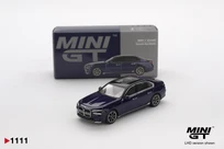 Mini GT BMW i7 xDrive60 Tanzanite Blue Metallic