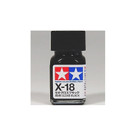 Tamiya X18 ENAMEL SEMI GLOSS BLACK 8018