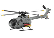 RC ERA C186S BO105 Brushless Helicopter w/ Optical Sensor and Upgraded Transmitter - RTF - Grey