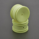 Schumacher - Wheel Off-Road Rear - Hex - Yellow - pr