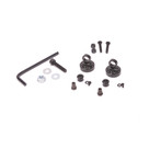 Schumacher - Big Bore Alloy Shock Cap Set (pr) - L1R/PB,LD2/3,ST2
