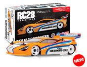 Team Associated RC28R 1/28 2WD Electric On-Road Competition Team Kit w/Mako X Body, Wheels & Tires (Clear)