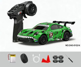 Hstar D43-01 RTR 1/43 2.4G 4WD Drift RC Car Gyro Full Proportional Alloy Body Shell -Green