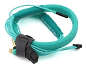 Cayote Power 2S LiPo Charge Lead (Female XT60 to 5mm Bullets) w/3-Pin JST-XH Balance Plug (Aurora Green) (450mm)