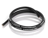Cayote Thin-Wall Silicone Wire (Black) (1 Meter) (13AWG)