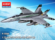 ACADEMY 1/72 USN F/A-18E VFA-195 CHIPPY HO