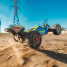 ARRMA 1/8 TYPHON MEGA 665 4X4 RTR Brushed Buggy, Blue  (Requires Battery and Charger)