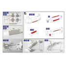 AOSHIMA 1/24 LIBTY WORKS R35 GT-R DETAIL UP PARTS