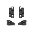 Team Associated RC10 Front and Rear Arm Mounts (Black)