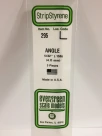 Evergreen - ANGLE 35CM LONG X 4.00MM 3pcs