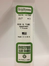 Evergreen - ROD & TUBE ASSORTMENT WHITEpcs