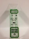 Evergreen - STRIPSTYRENE WHITE.25X1.5MM 10pcs