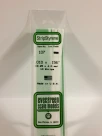 Evergreen - STRIPSTYRENE WHITE.25X4MM 10pcs