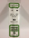 Evergreen - STRIPSTYRENE WHITE2.5X3.2MM 7pcs