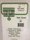 Evergreen - SIDING 15X29CM X 1MM 2.5MM SP