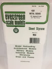 Evergreen - SIDING 15X29CM X 1MM 3.2MM SP