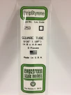Evergreen - SQUARE TUBE -4.80MM 3pcs