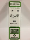 Evergreen - STRIPSTYRENE WHITE 2.5X4.8MM 7pcs