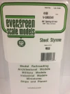 Evergreen - V-GROOVE 15X29CM X1MM SP4.8MM